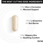 Suplemento de Zinco L-Carnosina 1000 mg - Fórmula Tripla com L-Glutamina e Ulmeiro - 4
