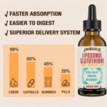 Jagielolia Glutationa Lipossomal 2000mg - Antioxidante Poderoso para Imunidade e Desintoxicação - 4