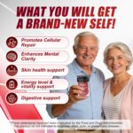 Suplemento de Urolithin A com CoQ10 e Resveratrol 200mg - Suporte à Energia Celular e Saúde Mitocondrial - 2