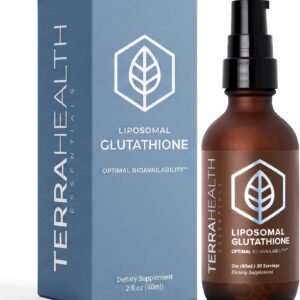 Terra Health Essentials - Glutationa Lipossomal 60ml - Suporte à Imunidade e Beleza da Pele
