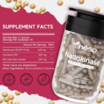 Nattokinase 20.000 FU 600mg - Suplemento Vegano com CoQ10 para Vitalidade Diária - 3