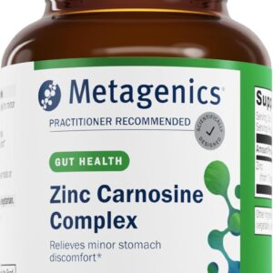 Metagenics Zinlori 75 - Complexo de Zinco e Carnosina para Conforto Estomacal e Saúde Imunológica