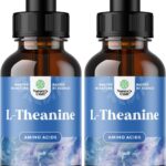 L-Theanine Líquido 200mg - Suplemento Nootrópico para Foco e Relaxamento para Adultos e Crianças - 11