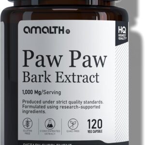 Extrato de Paw Paw AMALTH 1000mg - Suporte Imune e Antioxidante Natural