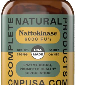 CNP Nattokinase 570mg - Suplemento Natural para Suporte à Circulação Saudável