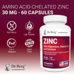 Dr. Berg Zinc 30 mg - Fórmula Imunológica 7 em 1 com Zinco, Vitamina D e Selênio - 2