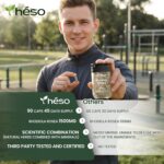 Cápsulas de Extrato de Rhodiola Rosea - Fórmula Adaptogênica com Ashwagandha, L-Theanine e Pimenta Preta para Suporte ao Estresse e Foco Mental - 90 Cápsulas - 4