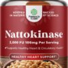 Suplemento de Nattokinase da Natures Craft - Suporte para Coração Saudável e Circulação