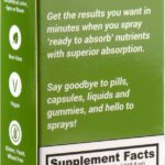 L-Theanine Spray Calming - Suplemento Líquido de L-Theanina com Sabor Natural de Menta para Relaxamento - 2
