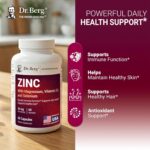 Dr. Berg Zinc 30 mg - Fórmula Imunológica 7 em 1 com Zinco, Vitamina D e Selênio - 6