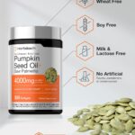 Óleo de Semente de Abóbora com Saw Palmetto Horbäach 4000mg - Suporte para Cabelos e Pele - 5