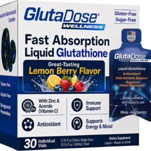 Suplemento Líquido de Glutationa com Acerola - Aumente sua Imunidade e Energia Diária