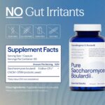 Probióticos Saccharomyces Boulardii Essential Stacks - 5 Bilhões de CFUs para Saúde Intestinal (60 Cápsulas) - 6
