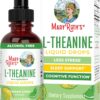 Gotas Líquidas de L-Theanine 200mg MaryRuth's - Suporte ao Humor e Concentração Natural