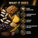 Liposomal Nattokinase 4000 FU + Bromelain 200mg - Suporte à Circulação e Saúde Cardiovascular - 3