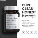 Cápsulas de Polypodium Leucotomos 240mg AMALTH - Suporte Antioxidante e para a Saúde da Pele - 6