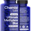 Cápsulas de Azul de Metileno Chemist Labs - 99% Pureza para Suporte Celular e Mitochondrial
