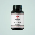 AOD-9604 Kimera Chems 5mg - Peptídeo para Pesquisa em Metabolismo e Estudos Avançados - dry-fill-cápsulas-250mcg-60ct-15mg