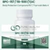 Mistura de Peptídeos BPC-157 e TB-500 Pure Health Peptides 500 mcg - Pesquisa Avançada em Saúde e Bem-Estar