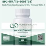 Mistura de Peptídeos BPC-157 e TB-500 Pure Health Peptides 500 mcg - Pesquisa Avançada em Saúde e Bem-Estar