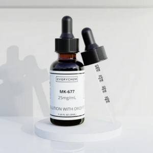 MK-677 Ibutamoren - 30mL de Agonista de Ghrelin para Ganho Muscular e Aumento de Apetite