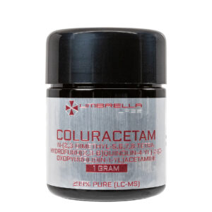Coluracetam em pó Umbrella Labs – frasco de 1 g