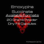 Emoxypine Succinate Kimera Chems 20g - Antioxidante e Neuroprotetor para Pesquisa Científica - 20-grams-pó