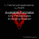 L-Tetrahidropalmatina (L-THP) Kimerachems 60 Cápsulas - Pesquisa Laboratorial para Neurofarmacologia