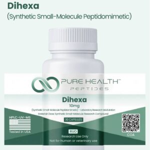 PNB-0408 Pure Health Peptides - Composto de Peptídeo Sintético para Pesquisa Científica Avançada - 5mg/cap