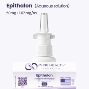 Epitalon - Peptídeo Sintético para Pesquisa em Laboratório com Estabilidade e Consistência