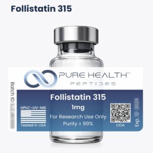 Follistatin 315 Pure Health Peptides 1mg - Referência para Pesquisa Laboratorial em Peptídeos
