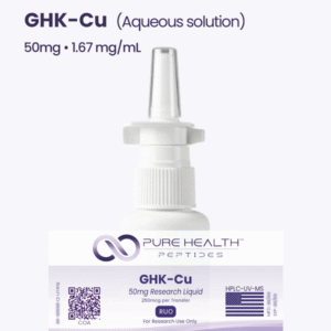 GHK-Cu - Pure Health Peptides - Tripeptídeo Sintético para Pesquisa em Química de Coordenação