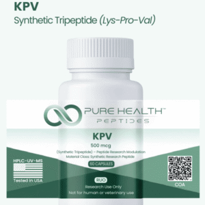 KPV - Peptídeos de Saúde Pura para Pesquisa em Laboratório - Tripeptídeo Sintético