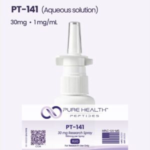 PT-141 Pure Health Peptides - Peptídeo Sintético para Pesquisa em Laboratório