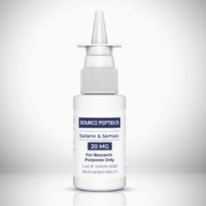 Selank e Semax Nasal Spray (10mg cada) - Acelere sua Pesquisa Científica com Peptídeos de Alta Qualidade