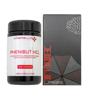 Pó de Phenibut HCl Umbrella Labs 100 Gramas - Suplemento para Pesquisa em Nootrópicos