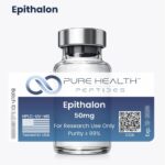 Epithalon Pure Health Peptides 10mg - Pesquisa em Saúde e Longevidade com Peptídeos - 10mg