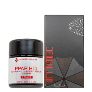 Pó PPAP HCl Umbrella Labs 5 Gramas - Nootrópico para Pesquisa Científica