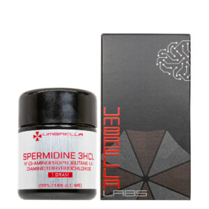 Pó de Spermidina 3HCL Umbrella Labs 1 Grama - Nootrópico Natural com Potencial Neuroprotetor