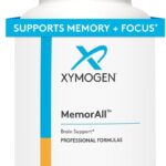 XYMOGEN MemorAll - Suporte para o Cérebro e Memória com Ginkgo Biloba e Bacopa - 60 Cápsulas - 4