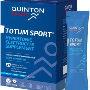 Quicksilver Scientific Totum Sport - Sachets Bebíveis de 21-25 ml com Eletrólitos Naturais e Nutrientes Essenciais