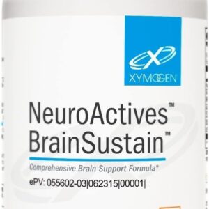 XYMOGEN NeuroActives BrainSustain - Suporte Completo para Saúde Cerebral com Fosfatidilserina e CoQ10 - 8
