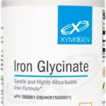 XYMOGEN Ferro Glicinato - Suplemento de Ferro de Alta Absorção para Níveis de Hemoglobina Saudáveis