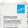 XYMOGEN Immune Essentials - 1.000 mg de Vitamina C e Extrato de Folha de Oliveira - Suporte ao Sistema Imunológico e Antioxidante