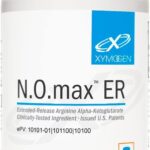 XYMOGEN N.O.max ER - Arginina Alfa-Cetoglutarato para Saúde Cardiovascular e Função Muscular - 180 Comprimidos