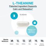XYMOGEN L-Theanine 400 mg - Suplemento Vegetariano para Relaxamento e Foco Sem Sonolência - 5