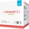 XYMOGEN OptiMetaboliX 2:1 - Proteína Vegetal e Polifenóis para Suporte Metabólico - Sabor Baunilha e Canela