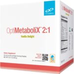XYMOGEN OptiMetaboliX 2:1 - Proteína Vegetal e Polifenóis para Suporte Metabólico - Sabor Baunilha e Canela
