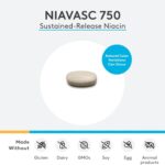 XYMOGEN NiaVasc - Niacina 750mg de Liberação Sustentada para Saúde Cardiovascular e Metabolismo Lipídico - 3