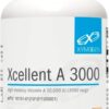 XYMOGEN Xcellent A 3000 - Vitamina A para Suporte Imunológico e Saúde Celular - 60 Cápsulas Veganas